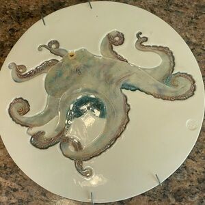 Ceramic Octopus Wall Art